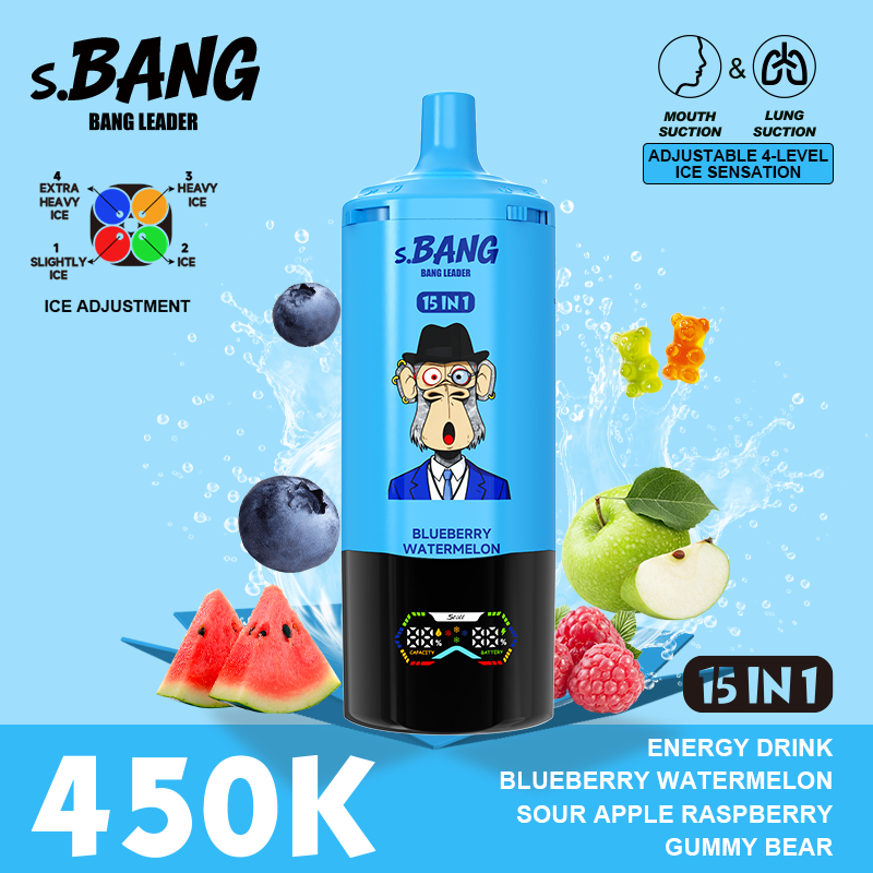 Bang Leader 450K 15-in-1 Disposable Vape – 450,000 Puffs | Adjustable Ice - Image 4