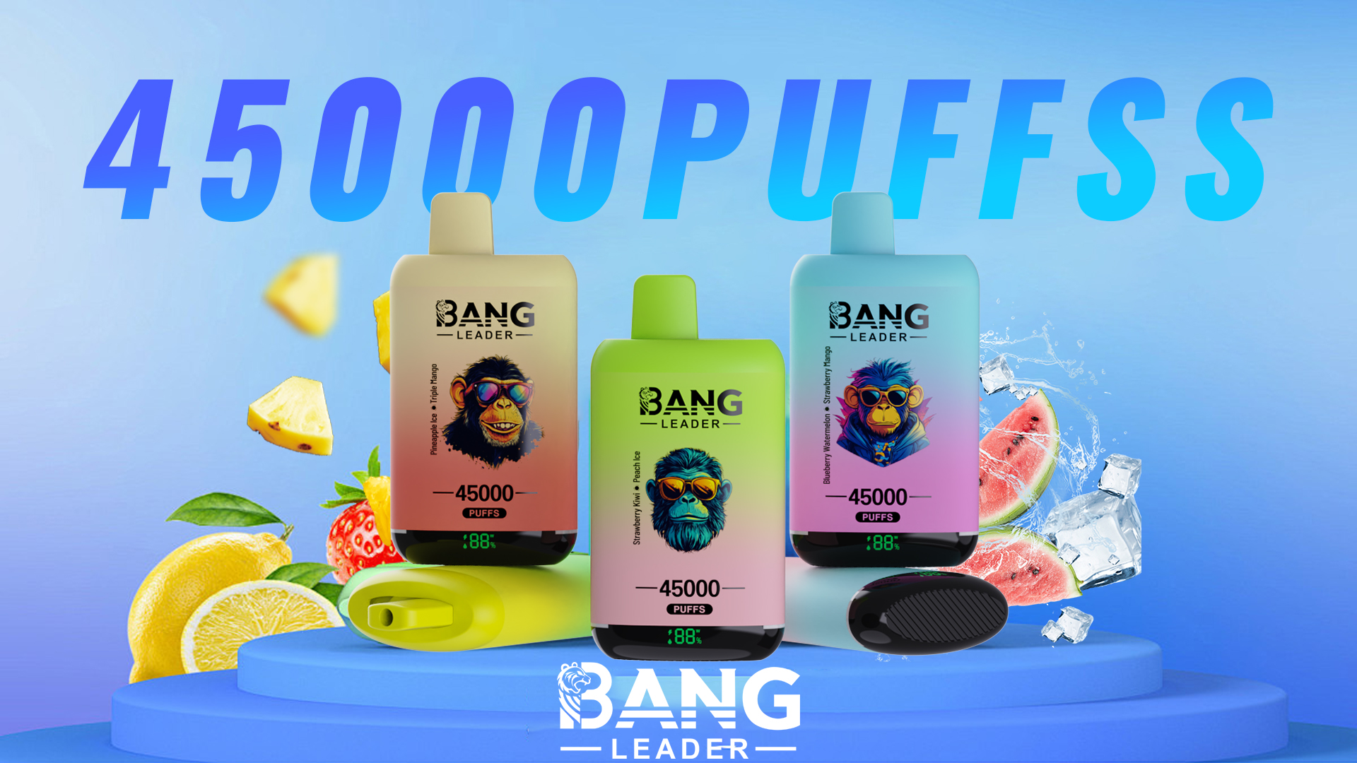Bang Leader 45K Dual Flavor Disposable Vape – 45,000 Puffs | 2-in-1 - Image 3