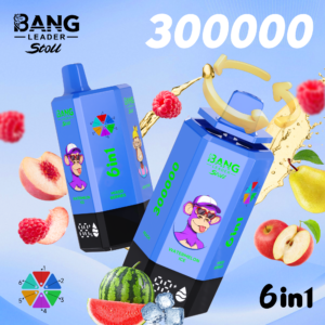 Bang Leader Stoll 300K 6-in-1 Disposable Vape – 300,000 Puffs | Independent Flavor System | Ultra-Long Performance - Mix & Match